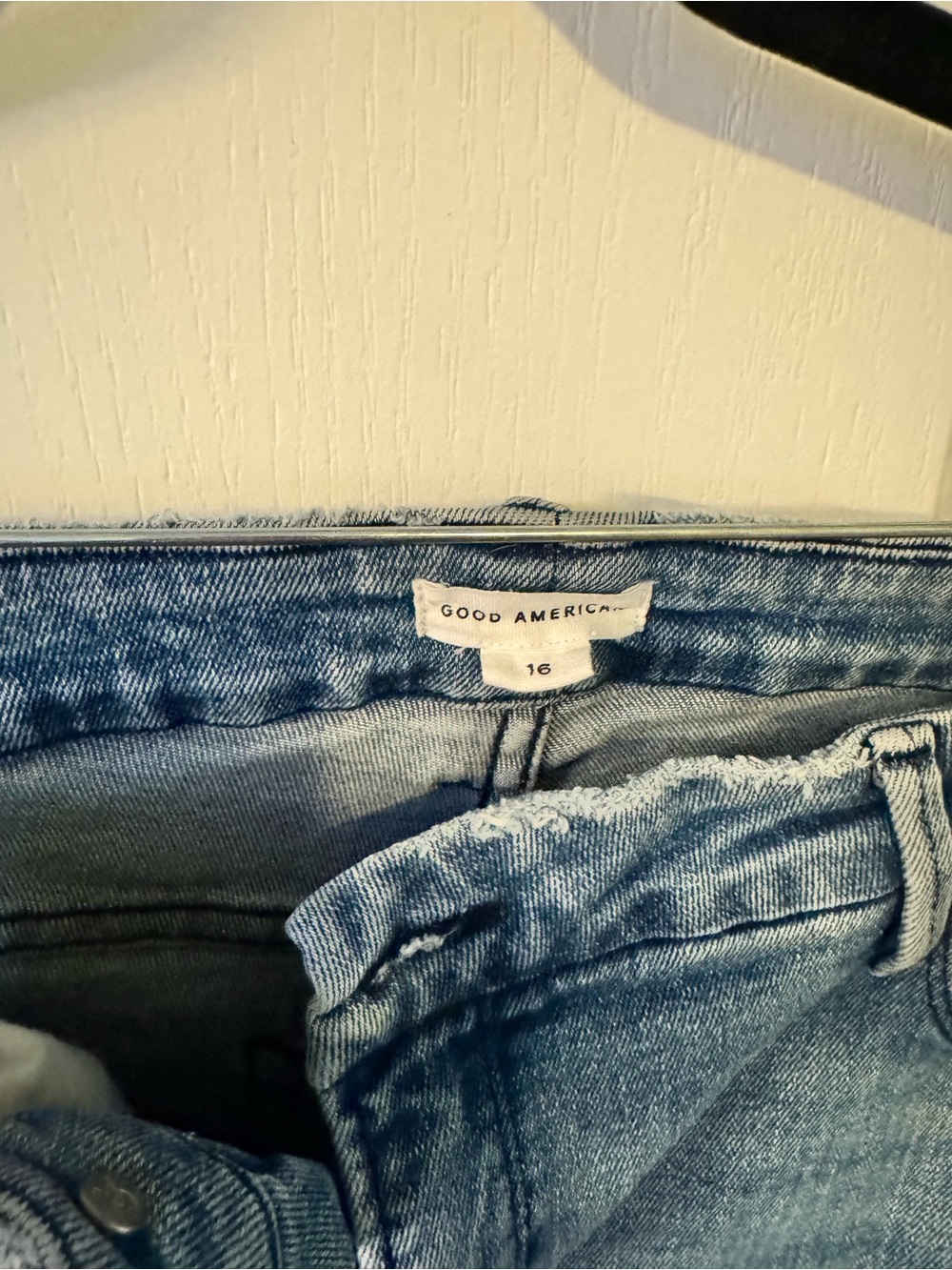 Good American High-Rise Medium Wash Denim Jeans